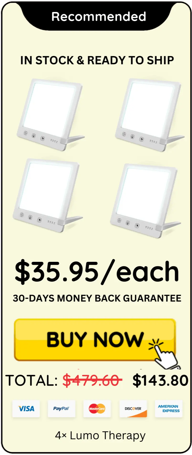 Lumo Therapy offer price 